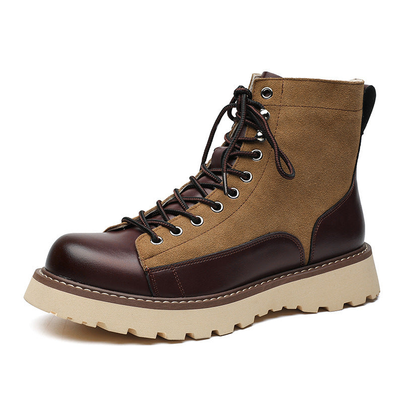 Stivali Patchwork Retrò – Urban Work Boots