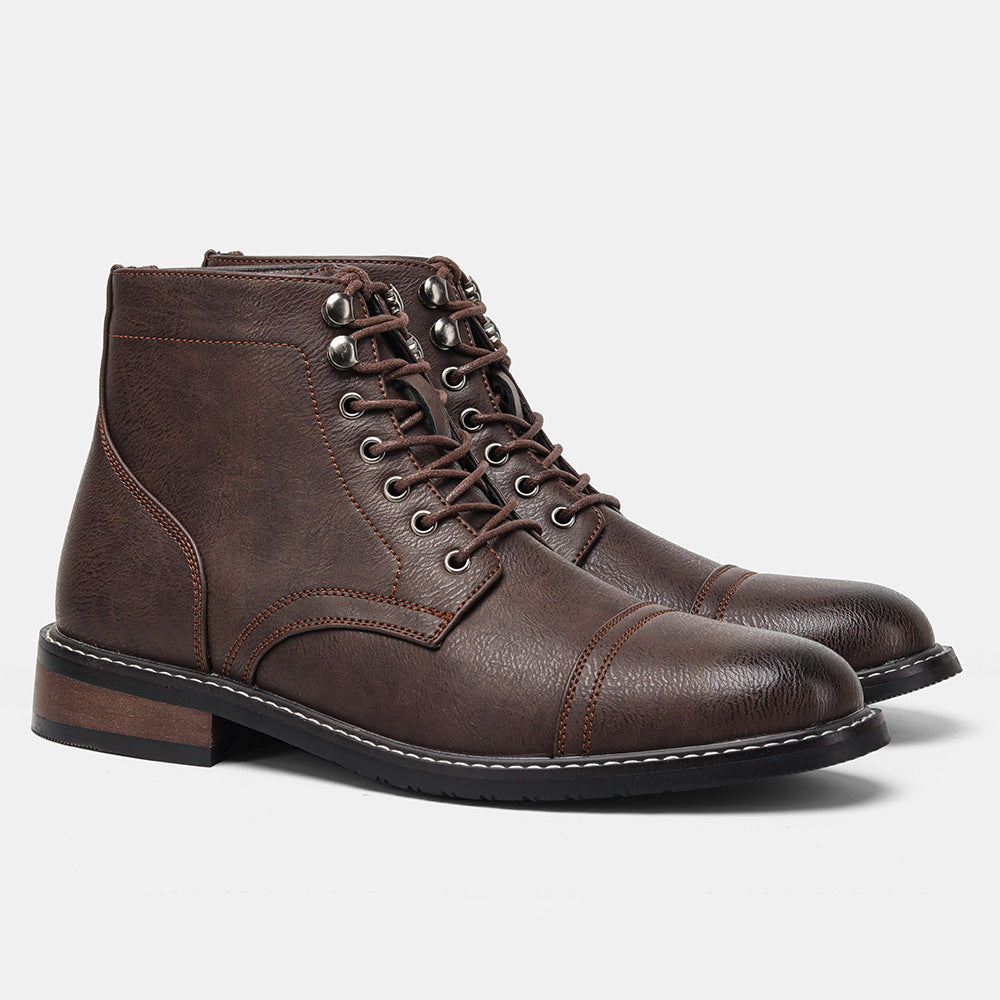 Stivali Retrò in Pelle – Martin Boots Vintage