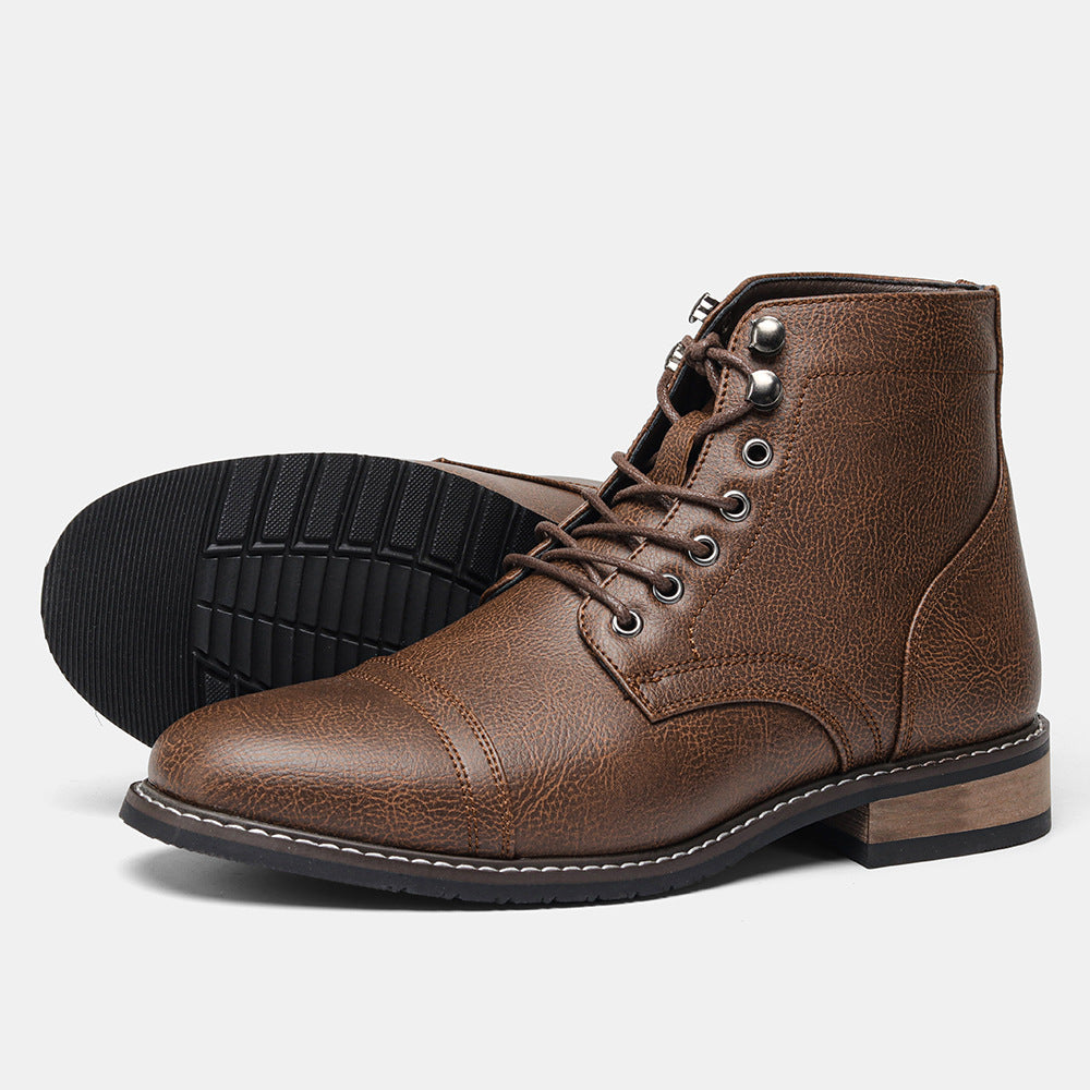 Stivali Retrò in Pelle – Martin Boots Vintage