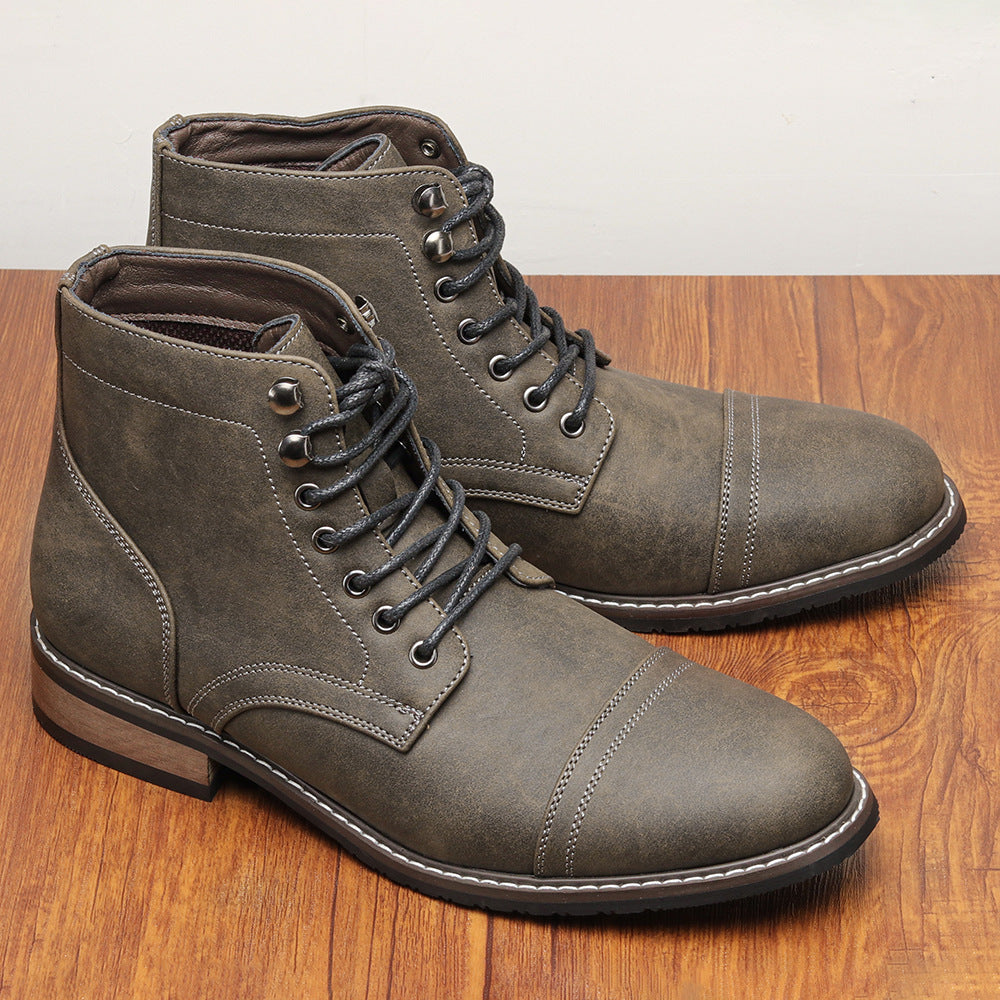 Stivali Retrò in Pelle – Martin Boots Vintage