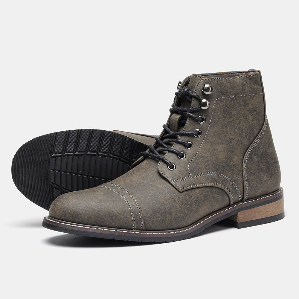Stivali Retrò in Pelle – Martin Boots Vintage