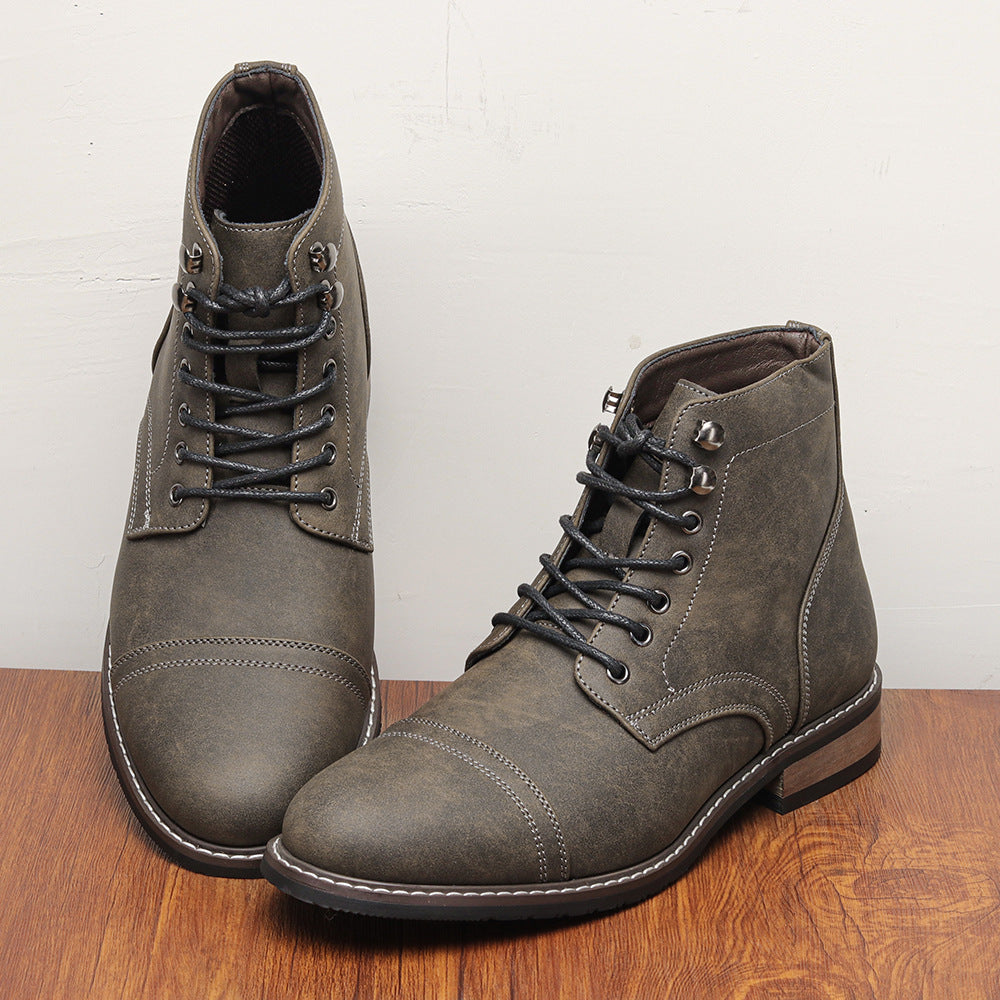 Stivali Retrò in Pelle – Martin Boots Vintage